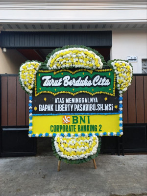 Papan Bunga Duka di Karangheuleut