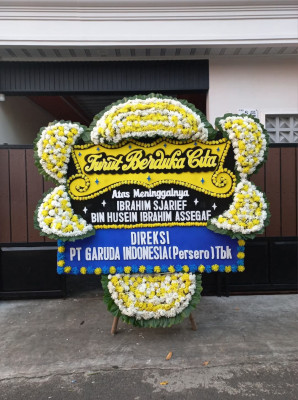 Papan Bunga Duka di Karangheuleut