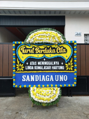 Papan Bunga Duka di Karangheuleut